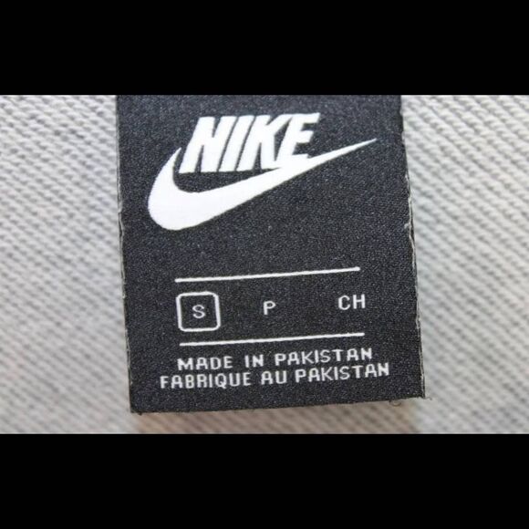 Nike Sportswear Women's Lace Up Hoodie Pullover Sweatshirt Size S Gray. - Picture 6 of 7